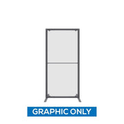 1.3 x 2.4 ft.  QSEG Quick Wall Display - San Diego Sign Company