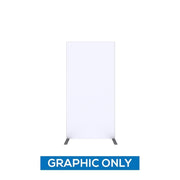 1.3 x 2.4 ft.  QSEG Quick Wall Display - San Diego Sign Company