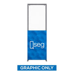 1.6 x 4.9ft.  QSEG Quick Wall Display - San Diego Sign Company