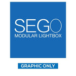 3.3 x 3.3ft. SEGO Modular Lightbox Counter - San Diego Sign Company