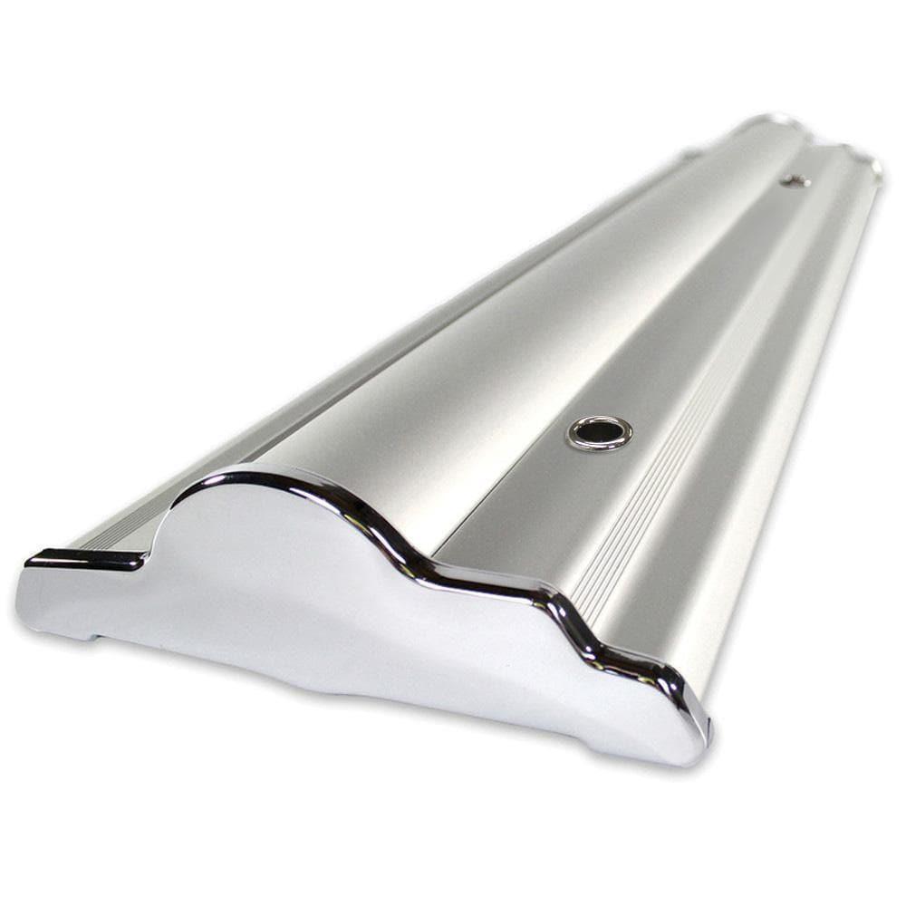 60" SilverStep Retractable Banner Stand (Silver) - San Diego Sign Company