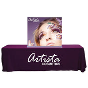 48" SilverStep Tabletop Retractable Banner Stand (Silver) - San Diego Sign Company
