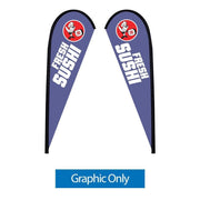 9ft. Sunbird Custom Flag - San Diego Sign Company