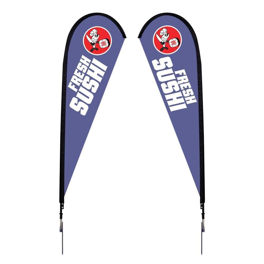 9ft. Sunbird Custom Flag - San Diego Sign Company