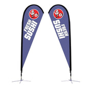 9ft. Sunbird Custom Flag - San Diego Sign Company