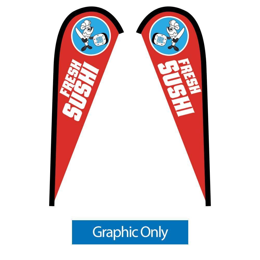 7.5ft. Sunbird Custom Flag - San Diego Sign Company