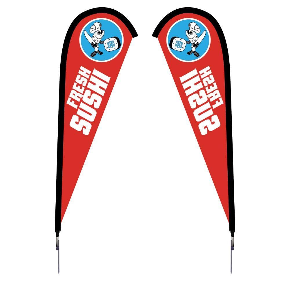 7.5ft. Sunbird Custom Flag - San Diego Sign Company
