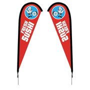 7.5ft. Sunbird Custom Flag - San Diego Sign Company