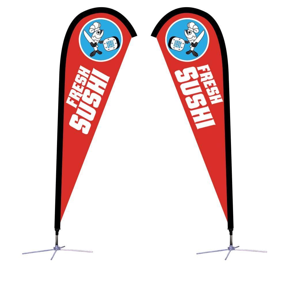 7.5ft. Sunbird Custom Flag - San Diego Sign Company